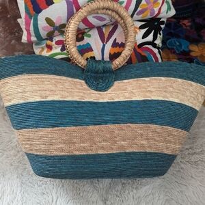 Slightly used wicker bag from Mexico